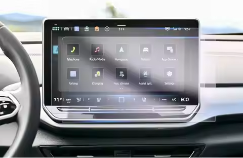 For VW Golf 8.5 2025 Golf 8 MK8.5/7 2024 car LCD 12.9INCH GPS Navigation Touch Tempered glas Screen 