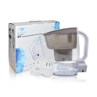 Well-made UV+Filter Self Cleaning Pitcher Portable Alkaline Water Bottle with Filter Plastic Jug Alk