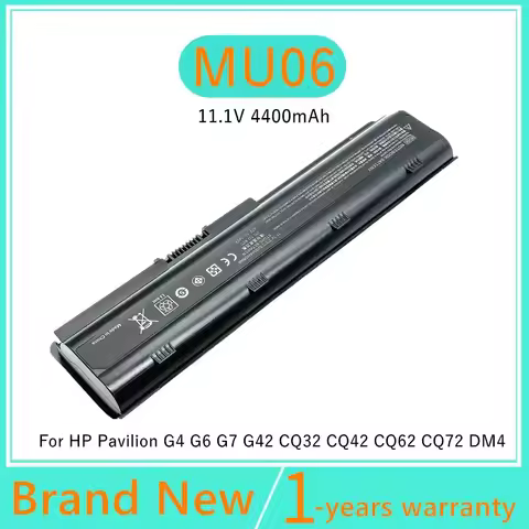 MU06 Laptop Battery for hp Presario CQ32 CQ42 CQ43 CQ56 CQ57 CQ62 CQ72 G32 G42 G56 G62 G72 Series fo