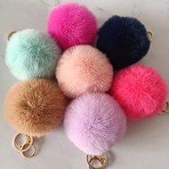 Cm Imitation Rex Rabbit Fur Ball Pendant DIY Keychain Mobile Phone Pendant Luggage Fur Ball Jewelry 