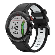 【พร้อมในสต็อก】สำหรับวิธีการ Garmin S62สายนาฬิกาข้อมือซิลิโคนกีฬา2สี22มม.