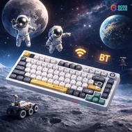 Leobog Hi75C Pro Mechanical Keyboard – High Quality CNC Aluminum, Smooth Typing, Beautiful RGB LED