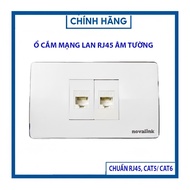 In-wall RJ45 Lan network socket, In-wall RJ45 Wallplate