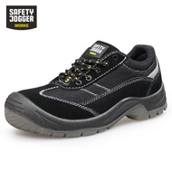 Belgium CE Certification Safety Jogger GOBI-EH Labor Protection Shoes Insulation Shoes Suede Cowhide Anti-smashing Anti-stab Comfortable Safety Shoes