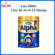 [Date 6.2026] Sữa bột Dielac Alpha Gold 2 - Lon 850g (cho trẻ từ 6 - 12 tháng tuổi)