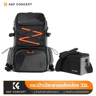 K&amp;F Concept Beta Backpack 32L new design travel backpack popular waterproof camera bag เป้ใส่กล้องถ่ายรูปกล้อง