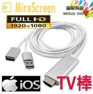 ☆偉斯科技☆ 無線影音傳輸棒-MiraScreen(LD5M-2) 電視TV棒 .支援 ios系統平台 ~現貨供應中!