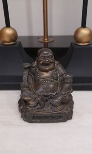 純銅 彌勒佛銅像擺飾 收藏
