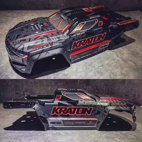 For ARRMA 1/8 KRATON 6S EXB V1 V2 V3 V4 V5 BLX Monster Truck RC Buggy Plastic Simulation Car Shell w