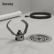 [Ioensy] Drain Cleaning Machine Universal Fit Pipe Cleaning Tool Heavy Duty Auger Attachment for Plu