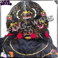Barongan Telon Vip Size 22 Full Wood Barongan Caplokan Kayu Black Mamba Kd 33