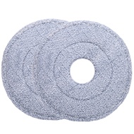 25cm Round MOP Head Cloth Spin Wring for Cleaning Floors Pad Home Replacement Universal Accessories 360 Rotating Barrel Towels