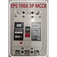 EPS 3P 40A/63A/100A 25KA MCCB (HMI-100C) + FREE GIFT (READY STOCK)