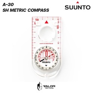 Suunto - A-30 เข็มทิศสำหรับการเดินป่า เข็มทิศเดินทาง พร้อมเลนส์ขยาย อ่านค่าทิศทางแม่นยำ