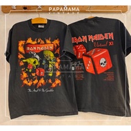 IRON MAIDEN VIRTUAL XI World Tour 98 Bio Washed vintage shirt Rapama Rock Band