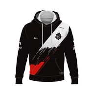 New G2 Esports Team Uniform Hoodie Men CSGO Dota2 Sports Fashion Jersey Pullover Boys Hoodies