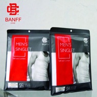 ART E52X 1pcs Men's white Singlet Boy London adult BANFF cotton 1