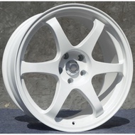 White 19 Inch 19x8.5 5x114.3 Aluminum Alloy Car Wheel Rims