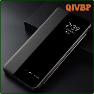 QIVBP Smart PU Leather Phone Case for HUAWEI P30 P30 Pro Flip Cover View Window Auto Sleep Wake Hard Shockproof VMZIP