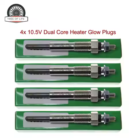 4PCS 12V New Glow Plugs 9-82511978-0 9825119780 9 82511978 0 For Isuzu C240 C190 C201 4FA1 C240PKG C