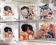 全新2019年 One piece 海賊王 一番賞 匠之系譜 I賞 玻璃盤 碟仔 路飛 luffy 山治 sanji 艾斯 ace 羅 law 女帝