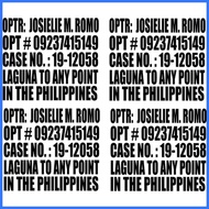 ⚽︎ ✓ LTFRB FOR TRUCK VAN SUV BLACK/RED/GREEN