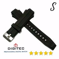 STRAP DIGITEC DG-3025T WATCHTALI DG 3025T DIGITEC DG-3025T BLACK STRAPTALI FREE 2 PENS