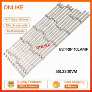 (NEW 1SET) Toshiba 50'' LED 50L2300VM / 50L4300VM  Backlight / Lampu TV 50L2300 / 50L4300