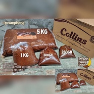 coklat filling collins pasta Repack 500gram - Repack Plastik