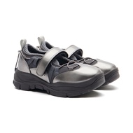 韓國 ROCKFISH BRYN VELCRO SNEAKERS(MESH) V2 女款 魔鬼氈厚底瑪莉珍鞋 四色/ 深銀色DARK SILVER/ 23.5 cm