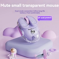 【Fast Shipping】Q9 Wireless Bluetooth Mouse Silent Rechargeable Mouse Office Pc Accessories Ergonomic
