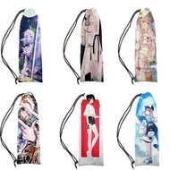 2024 Soft New Style Anime Badminton Racket Bag Thickened One-Shoulder Badminton Racket Storage Protective Case Lightweight Racket Bag