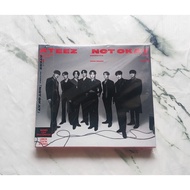 Japanese Album ATEEZ-NOT OKAY Limited B Version Unpacked No Kpop CD + Photobook Card