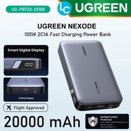 UGREEN 20000mAh 100W Nexode Powerbank 3 Port (2C1A) PD Fast Charging SFC2.0 Power Bank(UG-PB720-2518