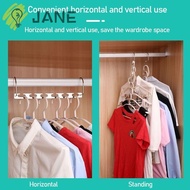 JANE Magic Hangers Durable Space Saver Multifunctional Clothing Organizer Metal Cloth Hanger