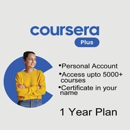 Coursera Plus Private Account (On Your Mail ) Get certificate on your name