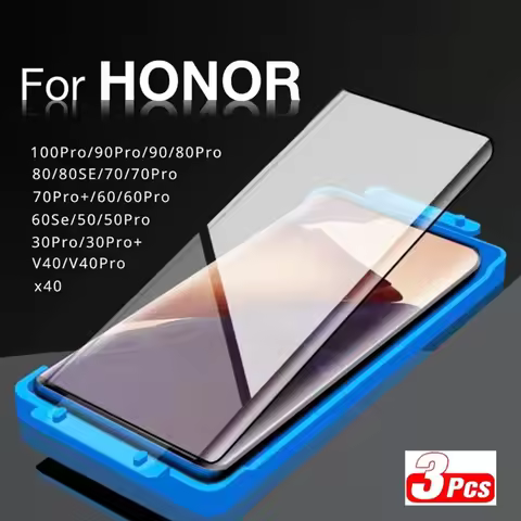 3pcs Ceramic Film For Honor 500 400 Pro 300 Ultra 90 100 200 Pro 50 60 SE 70 Pro+ X70 X60i X60 Pro X