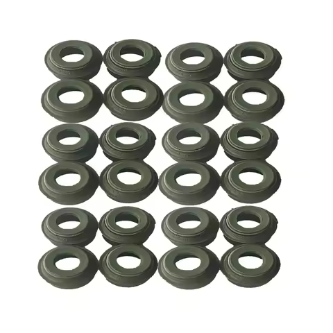 New 24pcs 6mm Engine Valve Stem Oil Seal For BMW 3 5 7 Series Z3 Z4 E85 M3 E34 E36 E39 E38 E46 E60 E