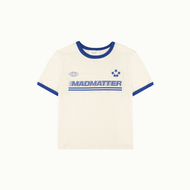 Madmatter - Sport Ringer Tee เสื้อยืดคอกลม วินเทจ