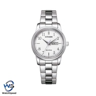 Citizen Eco-Drive EW3260-84A EW3260 White Analog Stainless Steel Womens Classic Watch