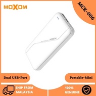 MOXOM MCK-006 PURE WHITE MINI 5500MAH POWERBANK