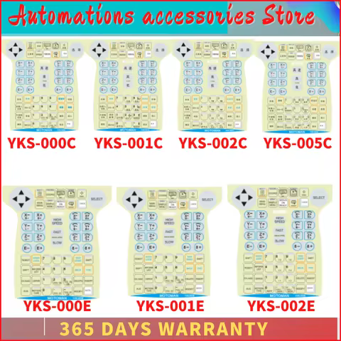 for Yaskawa MOTOMAN DX100 Robot Teach Pendant YKS-000E YKS-001E YKS-002E YKS-005E Keypad Membrane Ke