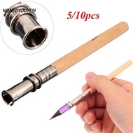 NONEDYODYE9I 5/10PCS Wooden Pen Holder  Adjustable Useful Art Write Tool