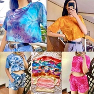 Pamela Crop Top Tie Dye Direct Patahian