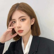 假發 rambut palsu perempuan rambut palsu Rambut palsu rambut pendek wanita, bob gelombang sederhana, g