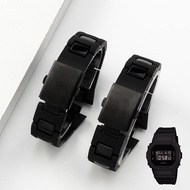 For Casio DW6900/DW9600/GW-M5610 Black Plastic Steel Strap Watch Accessories