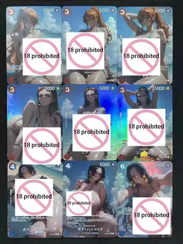 diy one piece Boa Hancock Self Control Collect Signature Trading Flash Card Anime Cartoon Gift 63*88