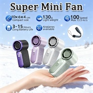 ⚡Pocket Fan⚡ Summer Cool Super Mini Fan 100-Speed Super Wind Portable Turbo Fan Handheld Pocket Fan 
