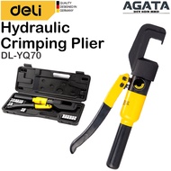 DELI Hydraulic Crimping Plier DL-YQ70 Hand Crimping Tools Cable Pliers Crimping Device Cable Lug Cri