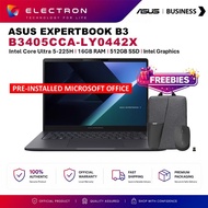 ASUS ExpertBook B3 B3405CCA-LY0442X 14" WUXGA Laptop Gentle Grey (CU5-225H, 16GB, 512GB SSD, Intel, 